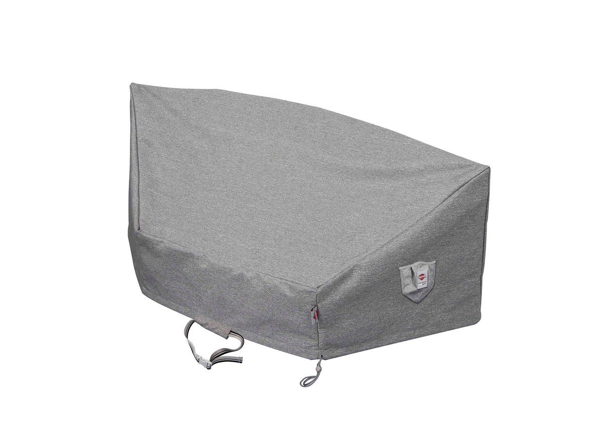 Circular Patio Sofa Cover | Water-Resistant 3-Layer Protection | 86" × 44"